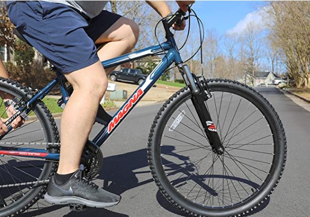 can you ride a mountain bike on pavement